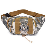 Sacoche banane sport camouflage militaire