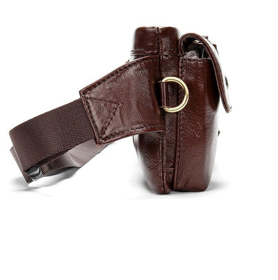 Sac banane cuir noir homme - Mon Sac Banane ™